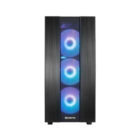 Case Hunter 2 GS-02B-OP ARGB ATX 1x USB-A 1x USB-C 3.2 Colore Nero Finestrato - Foto 2