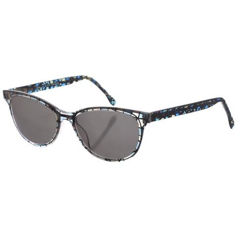 Occhiali Da Sole Z398 Da Donna In Acetato Dalla Forma Ovale - Foto 1