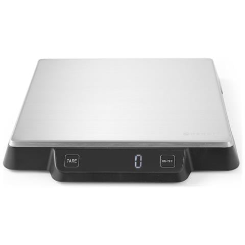 Bilancia Digitale Da Cucina HENDI - Max 15kg, Display LED, Superficie Acciaio Inox - Alimentazione A Batterie (Non Incluse) - Foto 4