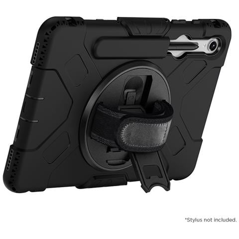 Cover Per Galaxy Tab S9/s9 Fe Protezione Completa Manico Rotante 360°, Nero - Foto 1