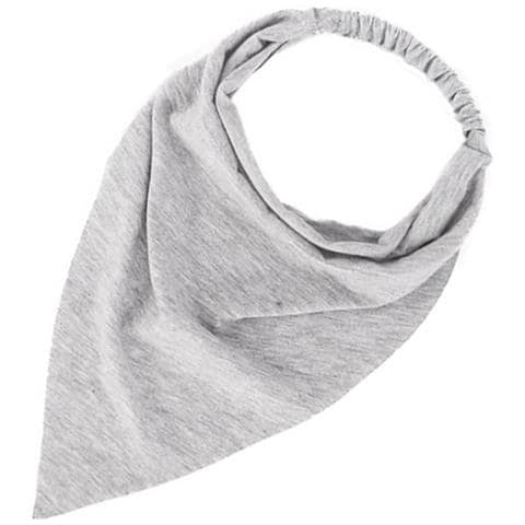 Foulard Triangolare - Accessorio Per Capelli Versatile Ed Elegante Grey - Foto 2