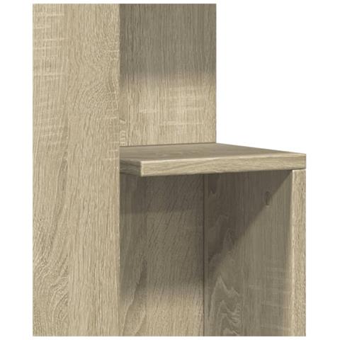 Tavolino Da Salotto Rovere Sonoma 35x35x60 Cm Legno Multistrato - Foto 8