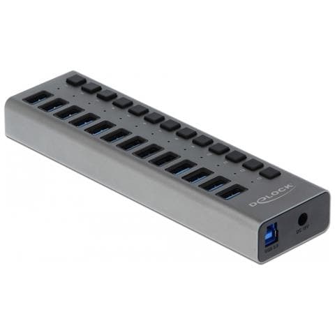 Hub USB 5 Gbps esterno con 13 porte + Switch - Foto 1
