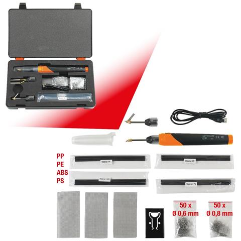 Werkzeuge-maschinen Gmbh Akku-kunststoffreparatur-satz, 134-tlg (150.1010) - Foto 1