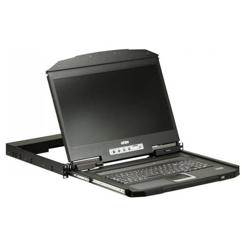 Cl3700nw Console A Rack 47 Cm (18.5"") 1920 X 1080 Pixel Metallo, Plastica Nero 1u - Foto 3