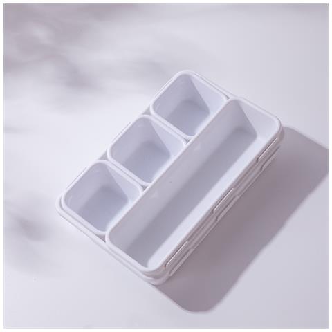 Set Di Organizer Per Cassetti Da 8 Pezzi White - Foto 1