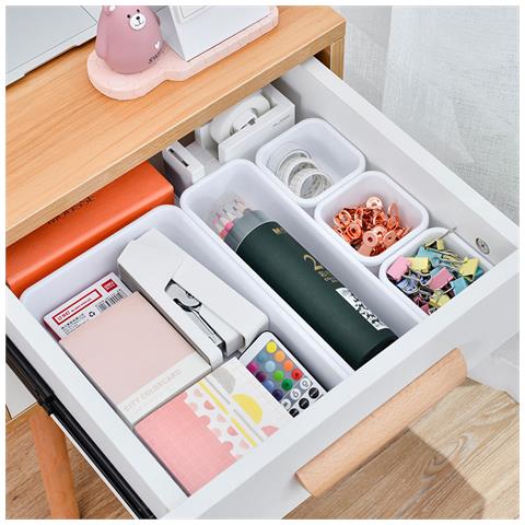 Set Di Organizer Per Cassetti Da 8 Pezzi White - Foto 3