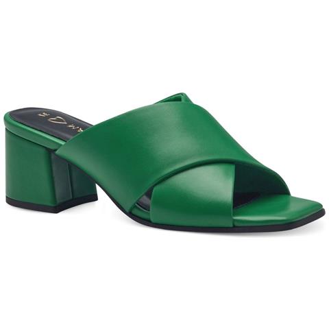 Muri Mules Ciabatte Sintetico E Tessile Scarpe Donna Verde Eu 38, 2-27206-42 700 - Foto 1
