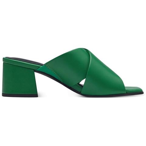 Muri Mules Ciabatte Sintetico E Tessile Scarpe Donna Verde Eu 38, 2-27206-42 700 - Foto 3