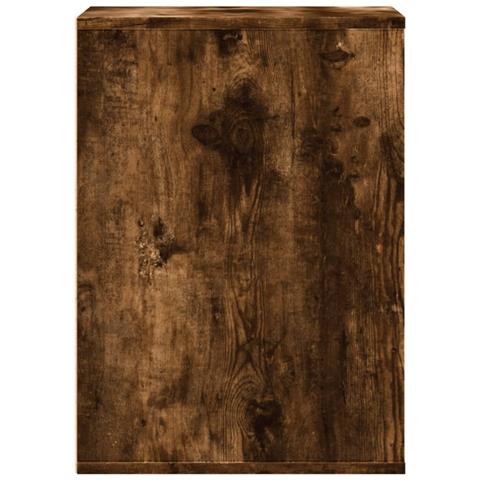 Cassettiera Angolare Rovere Fumo 40x41x58cm Legno Multistrato - Foto 10