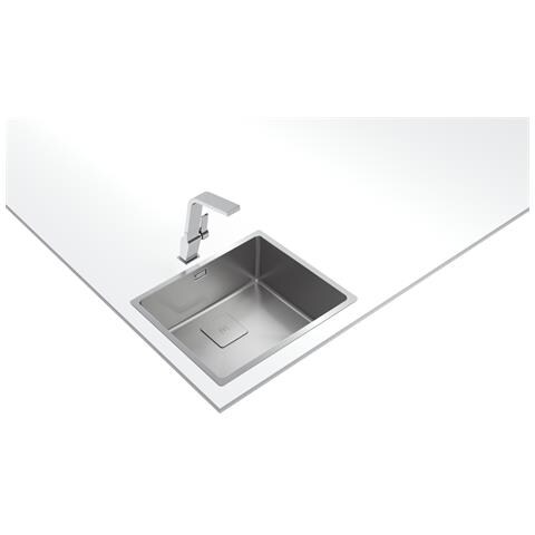 FLEXLINEA RS15 50.40 M-XT 1C PureClean Lavello sottopiano Quadrato Acciaio inox - Foto 2