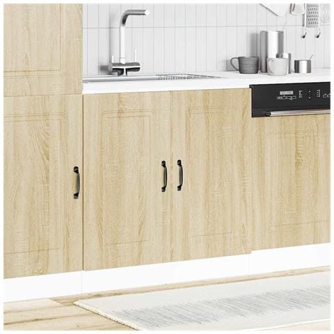 Mobile Base Lavello Kalmar Rovere Sonoma 80x46x81,5 Cm - Foto 3