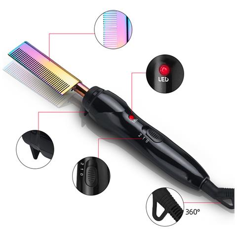 Pettine Galvanoplastia, Con Schermo Led E Rotazione 360. - Foto 2