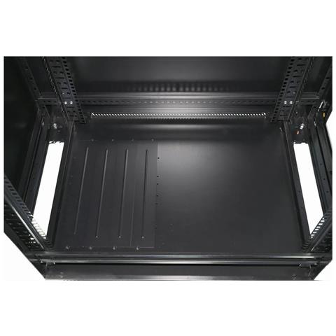 Extralink Armadio per montaggio su rack 32U 800x800 Nero in piedi, Rack indipendenti, 32U, 600 kg, Lucchetti, Griglie, Piedini regolabili - Foto 7