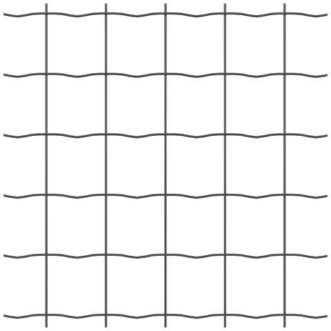 Recinzione Euro con Punti 10 x 1,6 m Acciaio rivestito in PVC - Foto 9