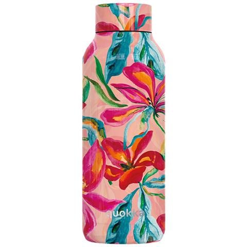 Bottiglia Termica 510 Ml Con Decorazione Fiori Tropical Bloom, Multicolore - Foto 1