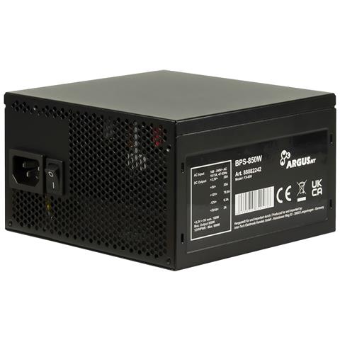 BPS-850 alimentatore per computer 850 W 20+4 pin ATX ATX Nero - Foto 4