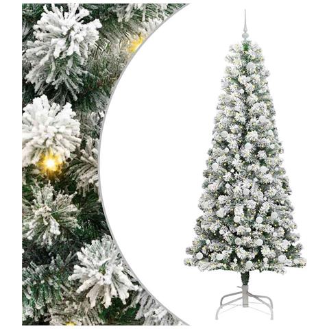 Albero di Natale Artificiale con Rami Pieghevoli 240 cm - Foto 1