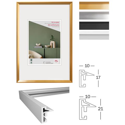 Desire Cornice In Plastica 40x50 Argento - Foto 2