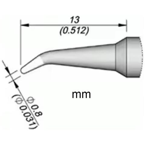 Punta Di Saldatura C245-935 - Compatibile Con Stazioni Jbc, Aixun, Sugon, Yihua | Precisione E Durata | Materiale Resistente - Foto 2