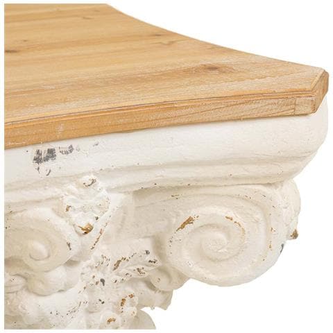 Tavolino In Legno Marrone 62x62x46h - Foto 7