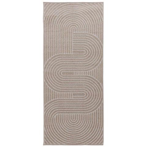 Tappeti per area HUARTE Beige 150 x 80 cm Poliestere - Foto 1