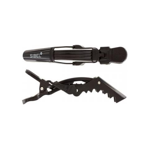 Clip Nere Per La Separazione Dei Capelli Strong Gator 11 Cm 6 Pezzi, - Foto 2