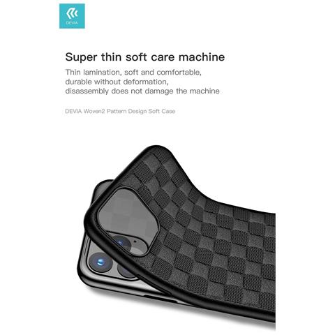 Custodia Nera In Tpu Per Iphone 11 Pro - Foto 2
