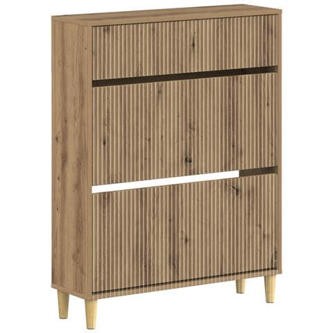 Mobile per scarpe ARNHEM 78 x 24 x 103 cm Legno ingegnerizzato - Foto 1