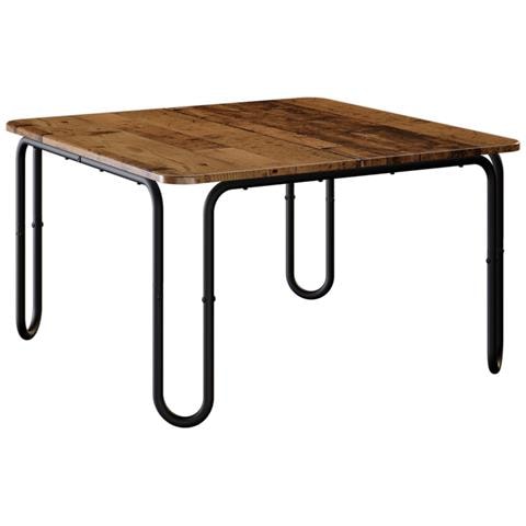 Tavolino da salotto Legno antico 100 x 100 x 45 cm - Foto 1