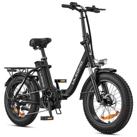 Dolphin Bicicletta Elettrica Pieghevole 20 pollici, Sospensione Anteriore 250W 25km /h, Batteria 36V 18,2Ah, Freni a Disco Meccanici, Bici Urbana per Spostamenti Casa-Lavoro, E-bike - Foto 7
