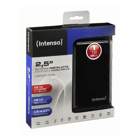 Hard Disk Esterno 1 TB Memory Case 2.5" Interfaccia USB 3.0 Colore Nero - Foto 2