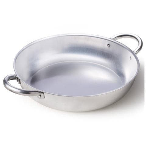 Tegame Saltapasta in Lega di Alluminio con Manico in Acciaio - Diametro 32 cm - Foto 1