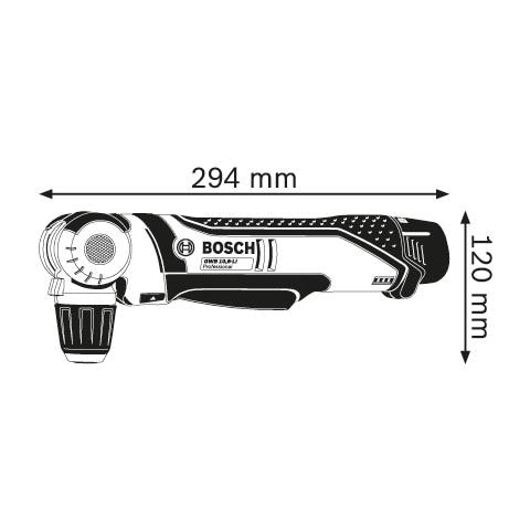 GWB 12V-10 Professional Trapano ad angolo a batteria - Foto 5
