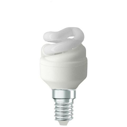 1 Lampadina A Risparmio Energetico E14 3w Lampada A Spirale Luce Calda Gialla - Foto 1