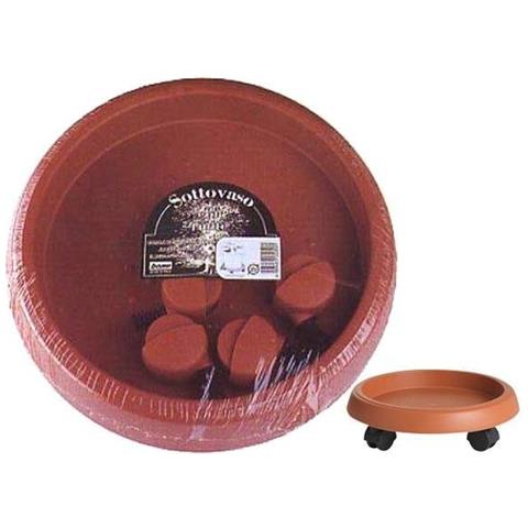 Sottovaso Vite Chianti Diametro Cm. 30 Colore Impruneta - Foto 3