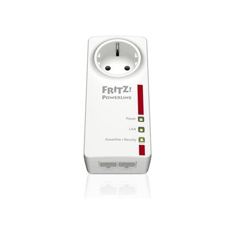 Adattatore Powerline 1220E WLAN Set 1200 Mbit / s Collegamento ethernet LAN Bianco Colore Bianco - Foto 2