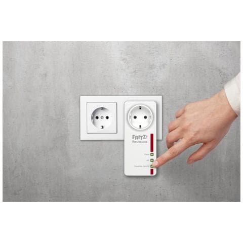Adattatore Powerline 1220E WLAN Set 1200 Mbit / s Collegamento ethernet LAN Bianco Colore Bianco - Foto 7