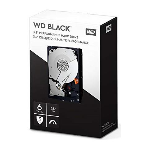 Wd Desktop Mainstream Black 6tb Rtl Kit 3.5in Sata - Foto 2
