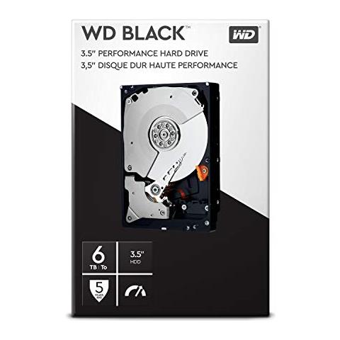 Wd Desktop Mainstream Black 6tb Rtl Kit 3.5in Sata - Foto 1