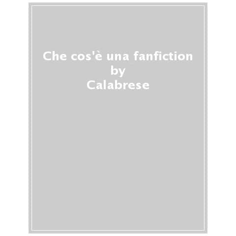 Stefano Calabrese - Che cos'è una fanfiction - Foto 1