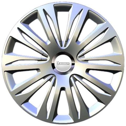 9109 Set 4 Copricerchi 14'' Mod. 42 Cromo - Foto 2