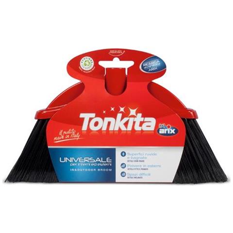 Scopa Universale Efficace Negli Angoli Grazie Alle Setole Inclinate, È Agile E Pratica Perché Possiede Un' Assicella Di Dimensioni Ridotte Ed Efficace Anche Sul Bagnato Per Merito Delle Sue Setole Rigide - Foto 1