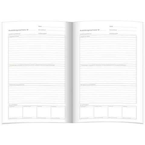 Rnk - Modulo Bloc Di Certificare La Formazione (registrazione Settimanale O Mensile, A4, 28 Fogli) - Foto 2