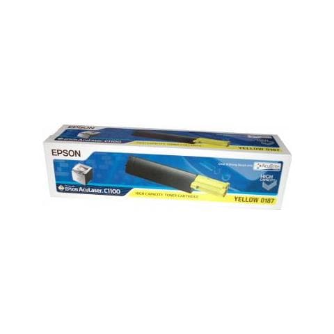 C13S050191 Toner Originale Giallo C1100N Capacità 1500 Pagine - Foto 1