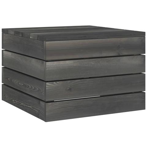 Set Divani da Giardino su Pallet 2 pz con Cuscini Massello Pino - Foto 2