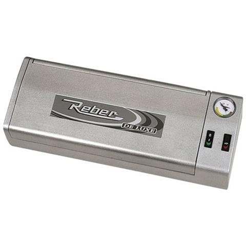 Macchina Sottovuoto 190 - 210 W, 18 lt / min, 830 mbar, 32 cm, Argento - Foto 4