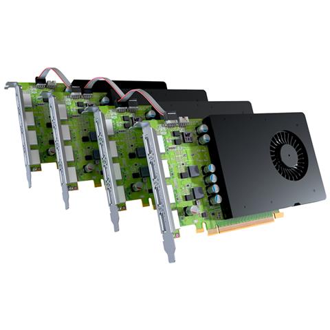 D-series D1450 Quad Hdmi Graphics Card / D1450-e4gb - Foto 3
