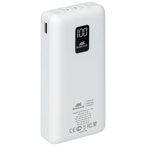 POWER BANK 20000 MAH CAVI INTEGRATI - Foto 1