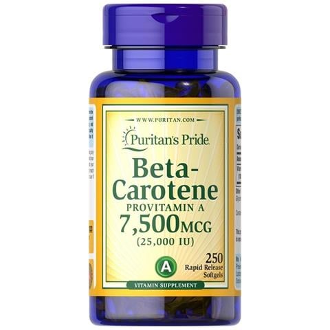 Beta Carotene 25000 Ui 250 Gel Vitamina A - Foto 1